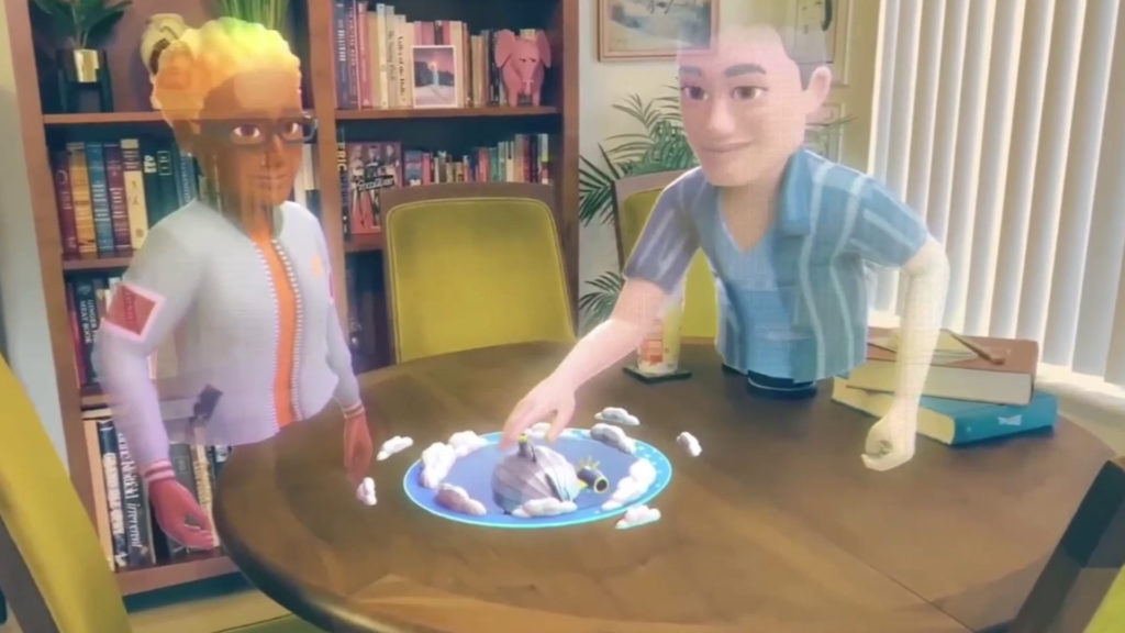 A imagem mostra o Projeto Nazare, da Meta